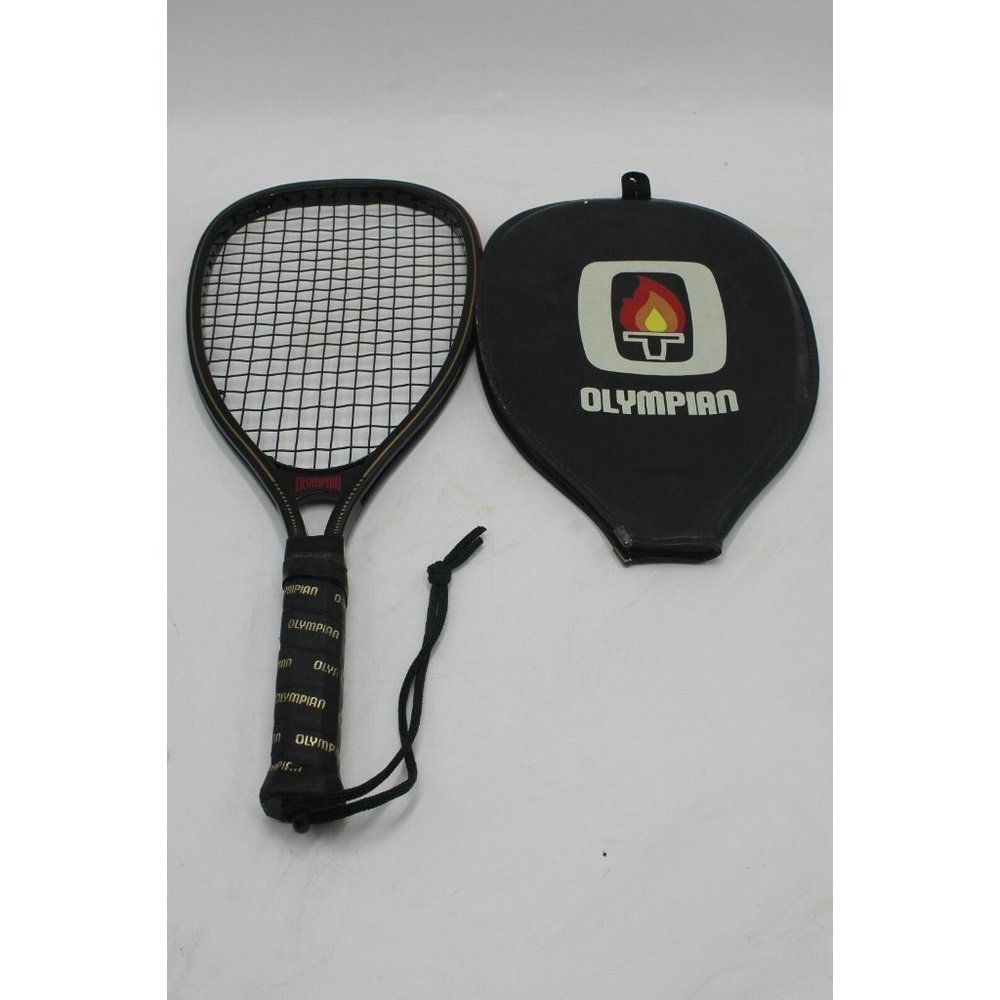Vintage Olympian Graphite Composite Racquetball Racquet With Zip Case Cover #4